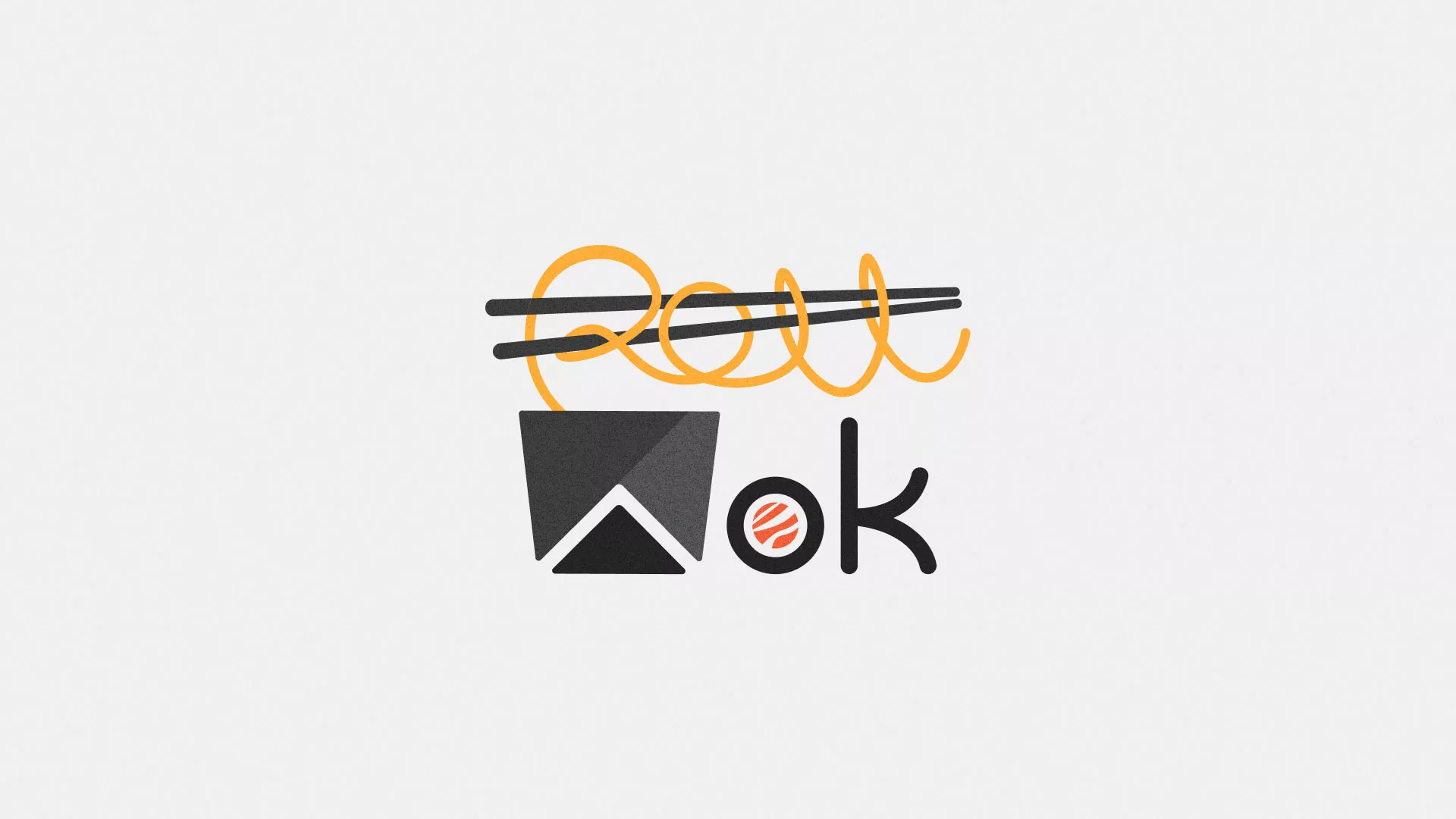 Разработка логотипа в Лесозаводске для суши-бара «Roll Wok Club» Разработка логотипа в Лесозаводске для суши-бара «Roll Wok Club»