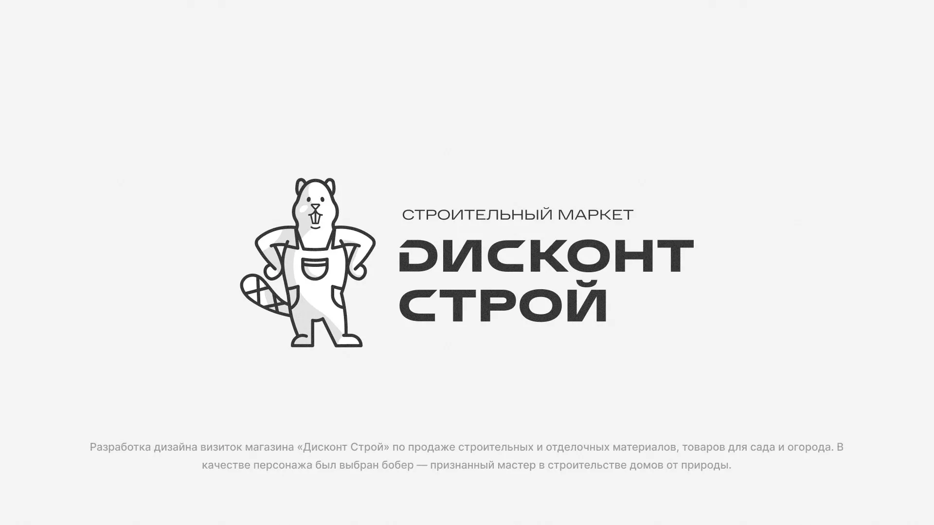 Разработка дизайна визиток магазина «Дисконт Строй» в Лесозаводске